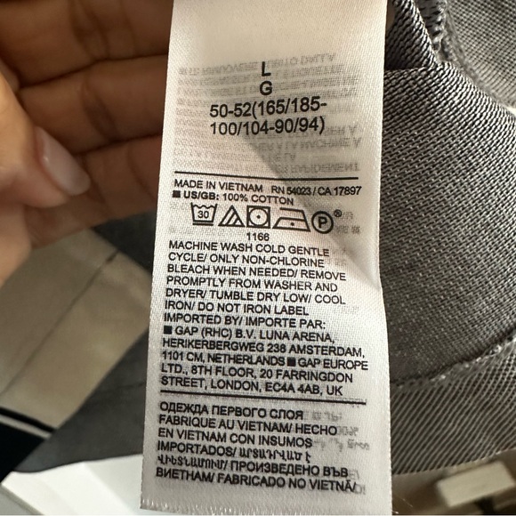 BANANA REPUBLIC LUXURY TOUCH BUTTON DOWN CAMP COLLAR KNIT POLO MENS LARGE - Picture 7 of 7